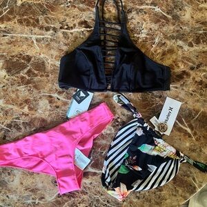 NWT Rip Curl/Hurley bikini
